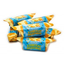 Конфеты Азовская кондитерская фабрика Азовская молочная, вес (kastd) в магазинах Ашан