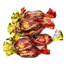 Конфеты Левушка шоколадный ирис, вес (kastd) в магазинах Ашан