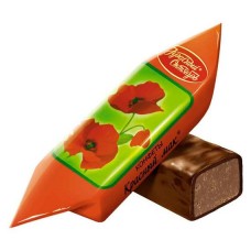 Конфеты Красный октябрь Красный мак, вес (kastd) в магазинах Ашан