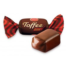 Ирис Toffee love шоколадный в глазури, вес (kastd) в магазинах Ашан