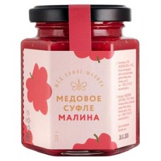 Мед-суфле Медовый дом Малина, 250 г (kastd) в магазинах Ашан