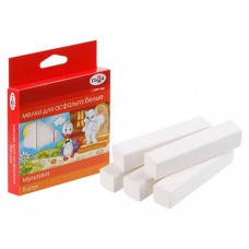 Мелки для асфальта Гамма Мультики, белые, 5 шт (kastd) в магазинах Ашан