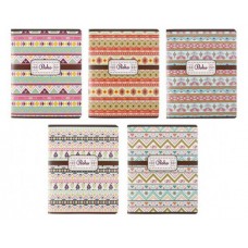 Тетрадь общая Green Island Бохо паттерн в клетку А5, 96 л (kastd) в магазинах Ашан