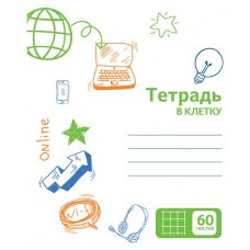 Тетрадь Каждый день в клетку А5, 60 л (kastd) в магазинах Ашан