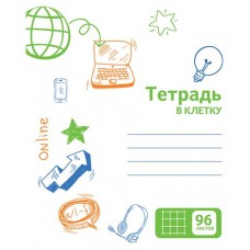 Тетрадь Каждый день в клетку А5, 96 л (kastd) в магазинах Ашан
