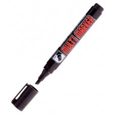 Маркер перманентный Crown Multi Marker Chisel черный, 5 мм (kastd) в магазинах Ашан