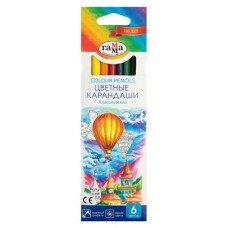 Карандаши цветные Гамма Классические, 6 цветов (kastd) в магазинах Ашан