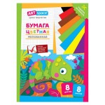 Бумага цветная ArtSpace Хамелеон А4, 8 цветов (kastd) Бумага цветная ArtSpace Хамелеон А4, 8 цветов (kastd)