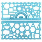 Набор линеек-трафаретов Darvish, 2 предмета (kastd)