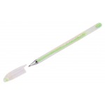Ручка гелевая Crown Hi-Jell Pastel зеленая, 0,8 мм (kastd)
