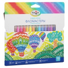 Фломастеры Гамма Классические, 18 цветов (kastd) в магазинах Ашан