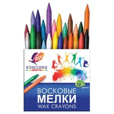 Восковые мелки Луч Классика, 24 цвета (kastd) в магазинах Ашан