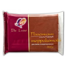 Пластилин Луч скульптурный терракотовый, 300 г (kastd) в магазинах Ашан