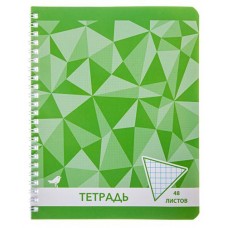 Тетрадь АШАН Красная птица А5 в клетку, 48 л (kastd) в магазинах Ашан