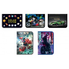 Папка для труда Пчелка А4 молния вокруг печать на пластике, 325х230х25 мм (kastd) в магазинах Ашан