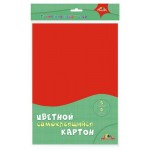 Картон цветной АппликА самоклеящийся А4, 5 цветов, 5 л (kastd)