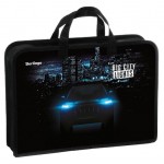 Папка с ручками Berlingo City lights 1 отделение А4 340x245x75мм на молнии (kastd)