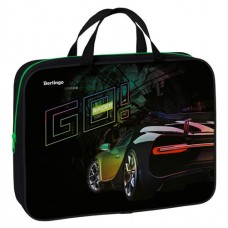 Папка с ручками Berlingo Cardinal 1 отделение А4 350x265x80мм на молнии (kastd) в магазинах Ашан