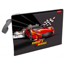 Папка текстильная на молнии ErichKrause Game Over, A4 (kastd) в магазинах Ашан