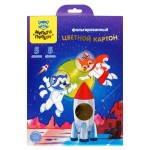 Картон цветной Мульти-Пульти А4 фольгированный 5 л, 5 цветов (kastd)
