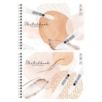 Скетчбук-блокнот для акварели ArtSpace Soft color А5 на гребне, 20 л Скетчбук-блокнот для акварели ArtSpace Soft color А5 на гребне, 20 л