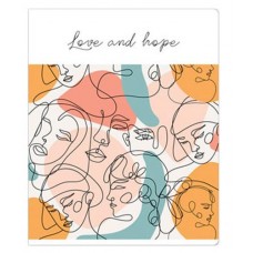 Тетрадь ArtSpace Стиль Love and hope А5 в клетку, 96 л (kastd) в магазинах Ашан