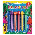 Мелки восковые Centrum, 6 цветов (kastd)