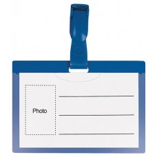 Бейдж-идентификатор Centrum на зажиме синий (kastd) в магазинах Ашан