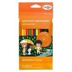 Карандаши цветные Гамма Оранжевое солнце, 12 цветов (kastd) Карандаши цветные Гамма Оранжевое солнце, 12 цветов (kastd)