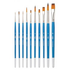 Набор кистей Гамма Классические синтетика, 10 шт (kastd) в магазинах Ашан