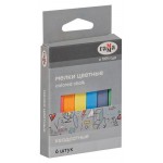 Мелки школьные Гамма цветные, 6 шт (kastd)