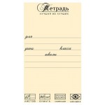 Тетрадь школьная ПЗБМ в линейку А5, 12 л (kastd)