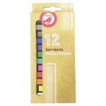 Пастель мягкая АШАН Красная птица, 12 цветов (kastd)