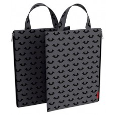 Папка текстильная на молнии ErichKrause с ручкой Bat Cave вертикальная, A4 (kastd) в магазинах Ашан