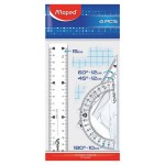 Набор чертежных инструментов Maped Start, 4 предмета (kastd)