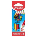 Карандаши цветные Maped мини, 6 цветов (kastd) Карандаши цветные Maped мини, 6 цветов (kastd)