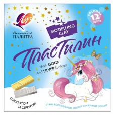 Пластилин Луч Волшебная палитра, 12 цветов (kastd) в магазинах Ашан