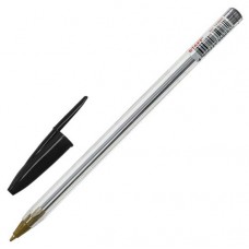 Ручка шариковая STAFF Basic Budget BP-04, черная (kastd) в магазинах Ашан