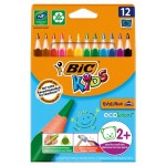 Карандаши цветные BIC Kids Evolution Triangle, 12 цветов (kastd) Карандаши цветные BIC Kids Evolution Triangle, 12 цветов (kastd)