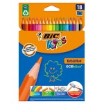 Цветные карандаши BIC Kids Evolution, 18 цветов (kastd)