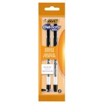 Набор гелевых ручек BIC Gel-ocity Stic черные, 2 шт (kastd)
