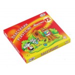 Пластилин Гамма Мультики 240г со стеком, 12 цветов (kastd)