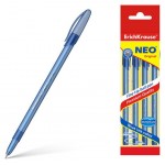 Ручка шариковая ErichKrause Neo Original синяя, 4 шт (kastd)