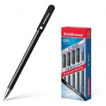 Ручка гелевая ErichKrause G-Soft черная, 1 шт (kastd)