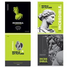 Тетрадь BG Невероятный мир глянцевая ламинация в клетку А5, 80 л (kastd) в магазинах Ашан