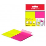 Стикеры-закладки ErichKrause пластиковые 2 цвета, 50х75 мм (kastd)