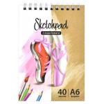 Скетчпад Феникс+ А6 125х150 мм, 40 л Скетчпад Феникс+ А6 125х150 мм, 40 л
