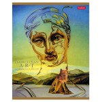 Тетрадь Хатбер Коты в искусстве А5 клетка, 48 листов (kastd)