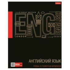 Тетрадь предметная Хатбер Английский язык А5 клетка, 48 листов (kastd) в магазинах Ашан