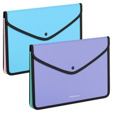 Папка-конверт на кнопке ErichKrause, А4 (kastd) в магазинах Ашан